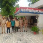 वाहन चोरों की गैंग के तीन सदस्यों को पुलिस ने दबोचा