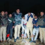 पुलिस मुठभेड़ में 3 घायल