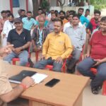 कावड़ यात्रा को सकुशल सम्पन्न कराने हेतु थानाध्यक्ष ने की बैठक